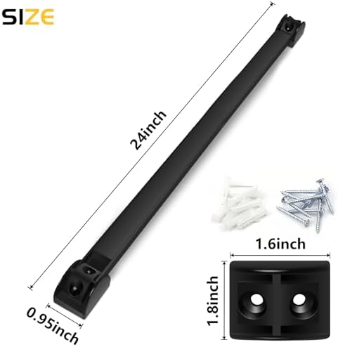 DGSL Heavy Duty Magnetic Tool Holder, 5 Pack 24" Wall Mount Organizer - Image 2