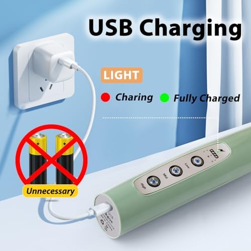 Milk Frother Wand Rechargeable Handheld Electric Whisk 3 Speed Adjustable - Image 2