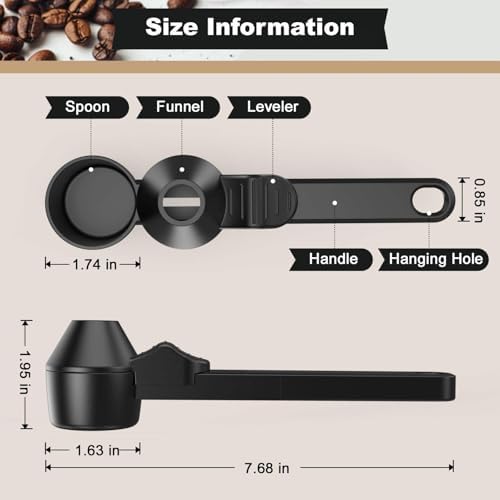 Coffee & Protein Powder Scoop, Reusable K-Cup Filler, Capacity 2 tablespoons - Image 3