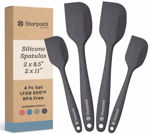 Starpack 'Scrape and Stir' Silicone Rubber Spatula Set by StarpackHome