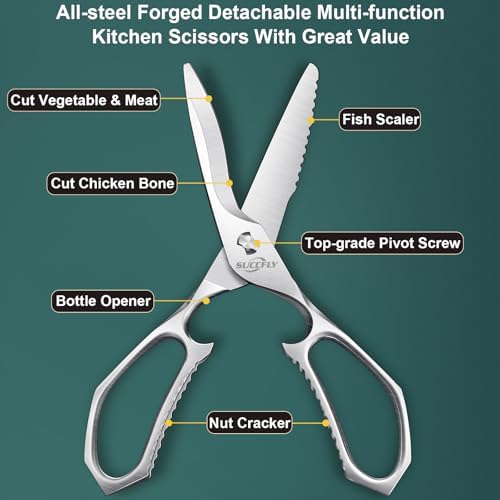 SUCCFLY Heavy Duty Kitchen Shears - Image 2