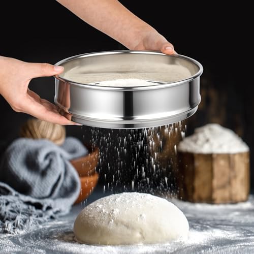 325 Mesh Lab Sieves 8" Diameter 304 Stainless Steel Wire Cloth Test Sieve - Image 4