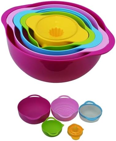 Southern Homewares 5-Piece Nesting Mixing Bowl Set by SouthernHomewares