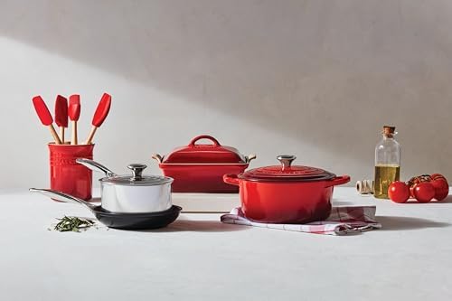 Le Creuset Stoneware & Silicone 5pc. Utensil Crock Set - Image 5