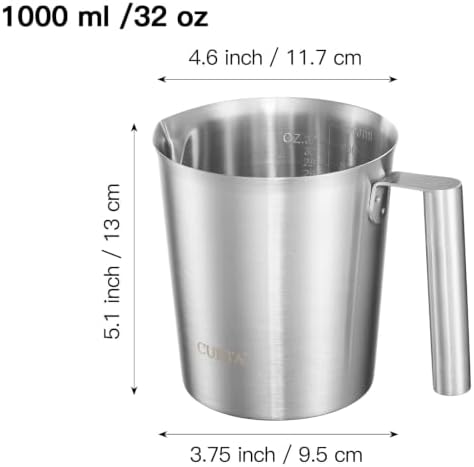 CURTA 18/8 Stainless Steel Measuring Cup - Image 3