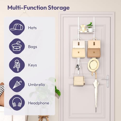 SWTYMIKI Over the Door Purse Organizer - Image 3