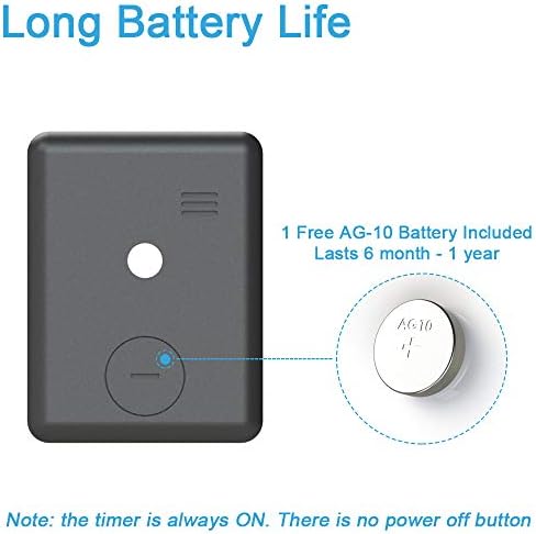 Attom Tech 2 Pack Slim Digital Kitchen Timer Magnetic Countdown - Image 6