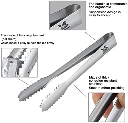 MSY BIGSUNNY 7 inches Ice Tongs - Image 3