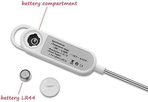 Digital Meat Food Thermometer for Cooking Kitchen BBQ, Probe Instant Read - Image 4