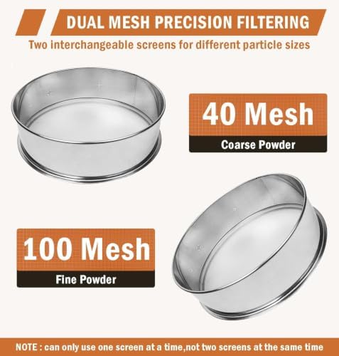 Sidasu 19.6“Automatic Vibrating Sifter Machine, 40/100 Mesh - Image 4