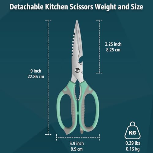 BoFuYuan Detachable Heavy Duty Kitchen Scissors - Image 4
