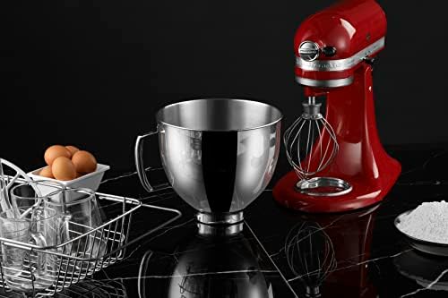 5 QT Stainless Steel Mixer Bowl Compatible - Image 4