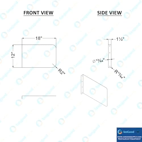 AmGood 18 in. x 12 in. Sink Splash Guard - Image 4