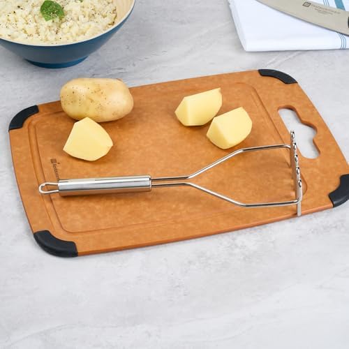 Restaurantware Stainless Steel Potato Masher - Image 6
