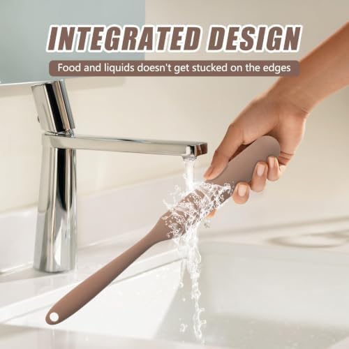 Silicone Jar Spatula, Non-Stick Heat Resistant Kitchen Thin Spatula, Sourdough - Image 6