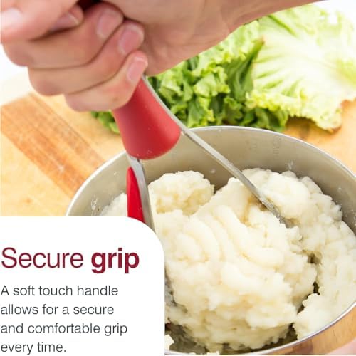Zyliss Stainless Steel Potato Masher - Image 6
