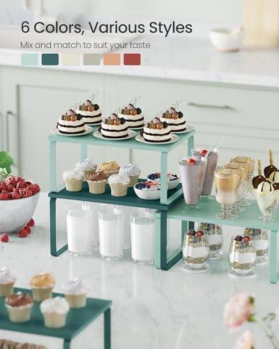 SONGMICS Cabinet Organizer Shelf, Kitchen Storage - Image 3