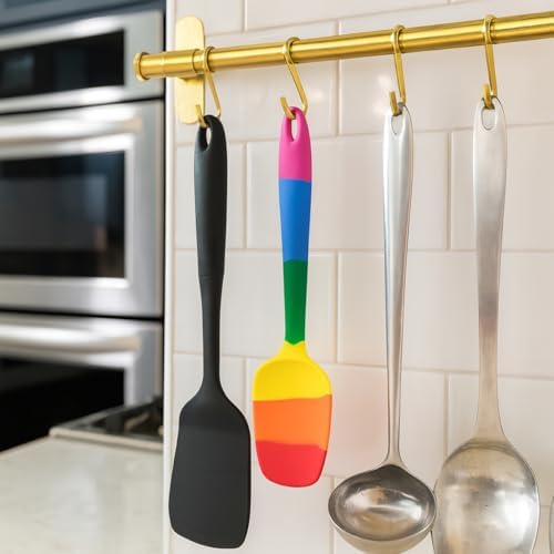 Cooking With Pride Non-Stick Spoon Spatula, Heat-Safe Silicone With Iron Core - Image 5