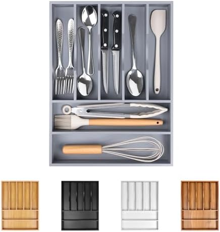 Kitchen Silverware Drawer Organizer and Storage Organizador Small De Cucharas y by Bellsal