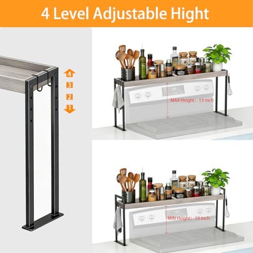 Spice Rack Shelf for Kitchen Stove, Over The Stove Shelf - Image 3