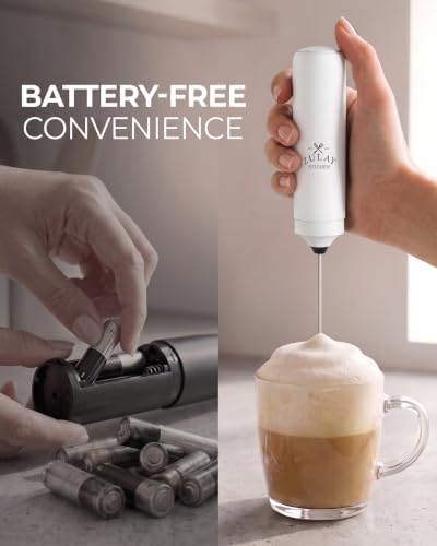 Zulay Kitchen Rechargeable Milk Frother Handheld - Image 3