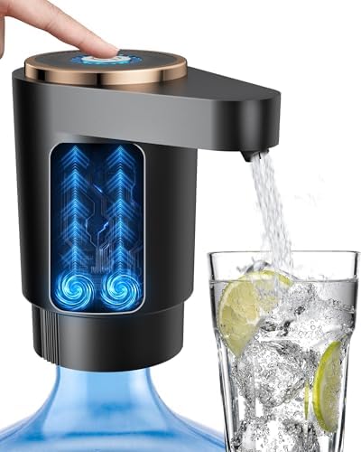 Water Jug Pump for 5 Gallon Bottle – Portable Electric USB-C Charging Dispenser by Unknown