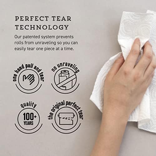 Kamenstein Perfect Tear Wall Mount Paper Towel Holder, Patented Design - Image 6