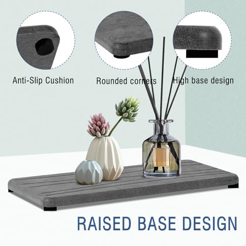 2PCS Water Absorbing Stone Tray, Fast Drying Stone Sink Tray, Water Absorbent - Image 5