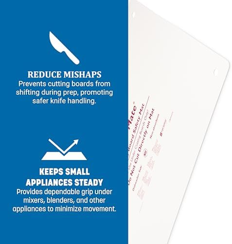 San Jamar CBM1622 Saf-T-Grip Board-Mate Nonslip Cutting Board Mat - Image 4
