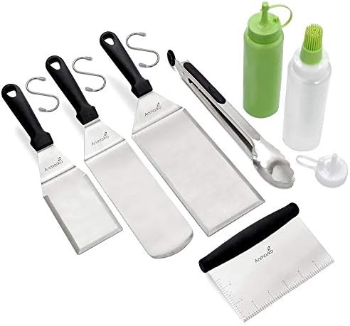 Metal Spatula and Scraper Set by Anmarko