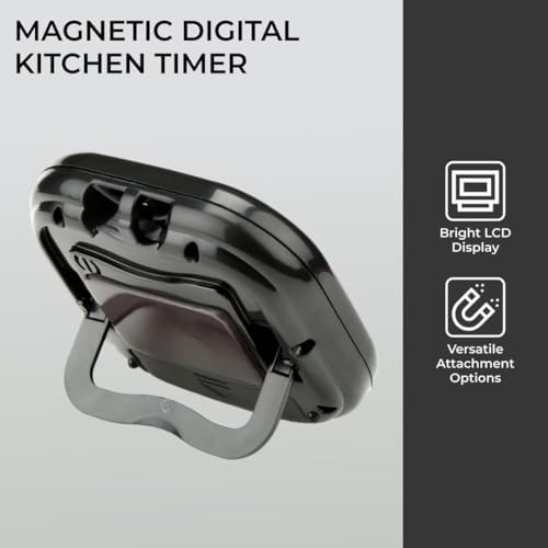 12 Pack Digital Kitchen Timer Large LCD Display Loud Alarm Strong Magnetic Stand - Image 7