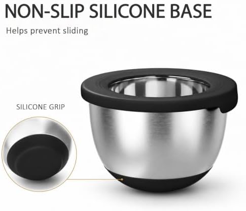 KITEISCAT Stainless Steel Mixing Bowls - Image 3
