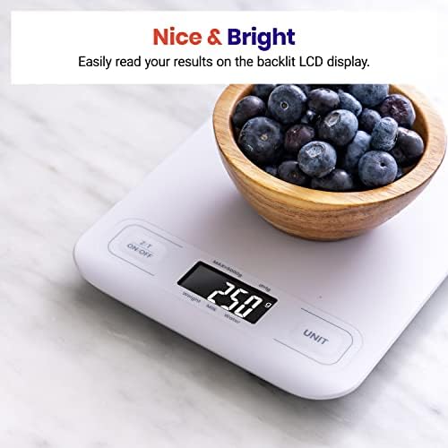 Etekcity Food Kitchen Scale, Digital Grams and Ounces - Image 5