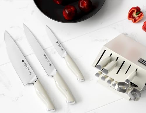 BRODARK 15Pcs Professional High Carbon Stainless Steel Knife Set - Image 5