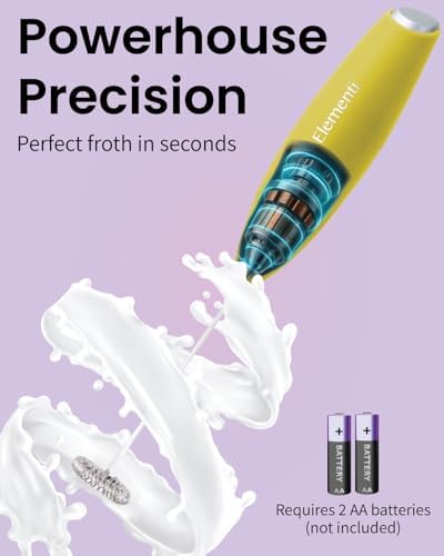 Elementi Milk Frother Handheld - Image 3