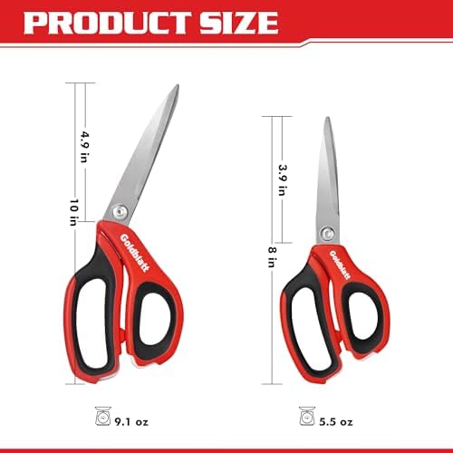 Goldblatt 2PCS Heavy Duty Scissors - Image 3
