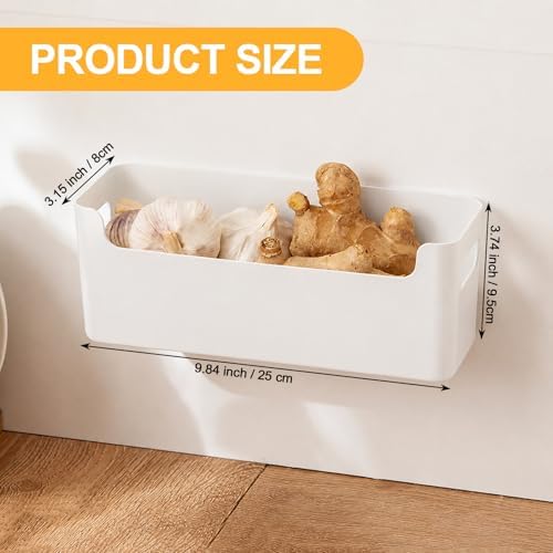 3 Pcs Kitchen Cabinet Door Organizer, Adhesive Mount Inside Cabinet Door Storage - Image 2