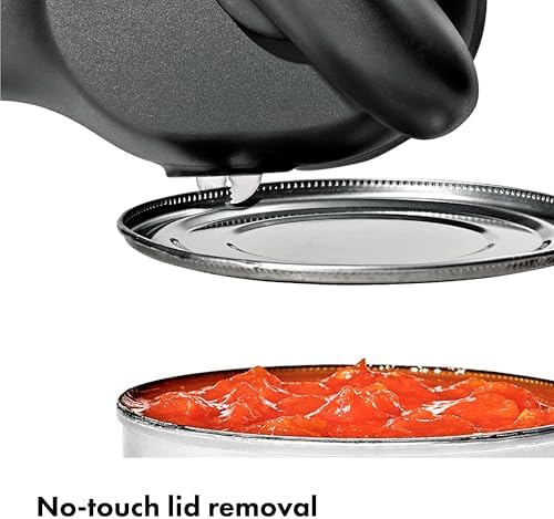 OXO Good Grips Smooth Edge Manual Can Opener, No Sharp Edges, Soft Grip - Image 5