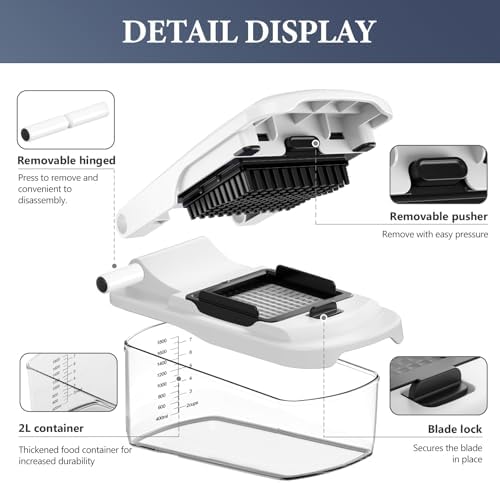Ourokhome Chopper Vegetable Cutter - Image 4