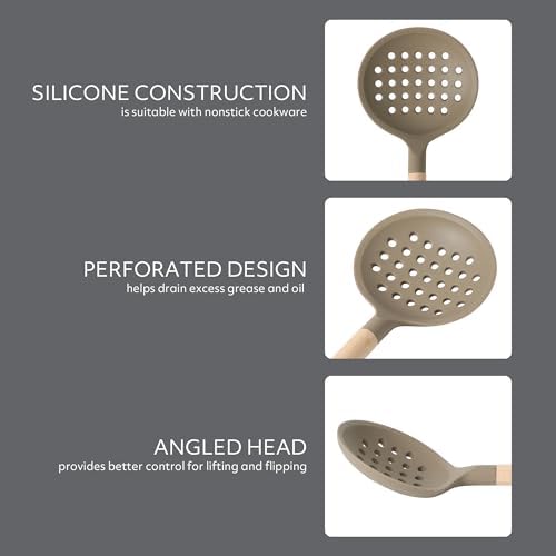 Sur La Table Kitchen Essential Chef's Toolkit Sillicone Skimmer - Image 3