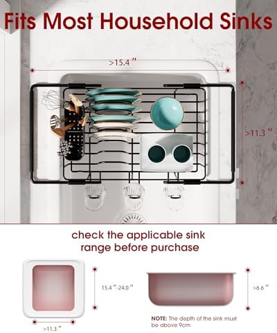 Sakugi Dish Drying Rack in Sink - Image 2