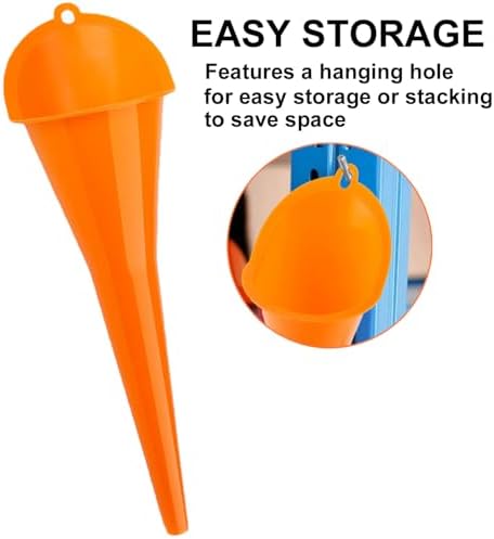 3-Pack Long-Neck Oil Funnels, Gas & Transmission Fluid - Image 5