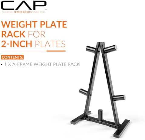 CAP 2-Inch Olympic Plate Tree Rack - Image 2