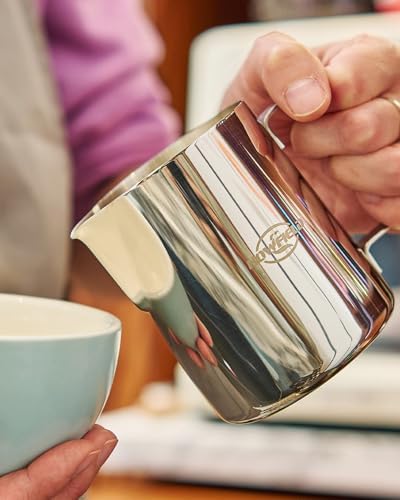 32oz Milk Frothing Pitcher, 304 Stainless Steel Latte Jug - Image 5