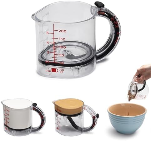Dreamfarm Upcup All-in-1 Adjustable Measuring Cup, Metric & Imperial by Dreamfarm