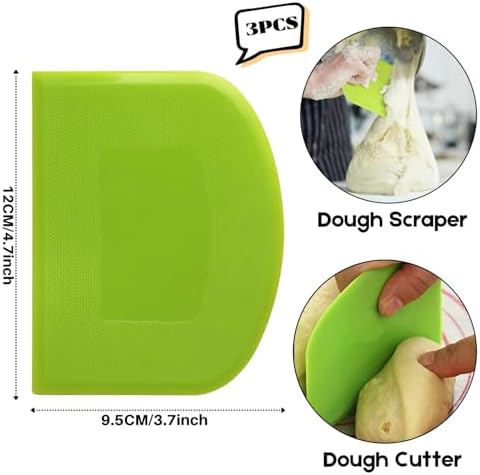 SURDOCA Dough Scraper Bench Scraper - Image 2