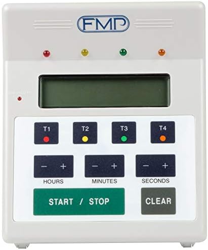 FMP Digital 4 Channel Commercial Kitchen Countdown Timer, Water Resistant - Image 2