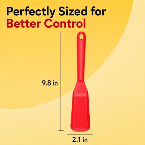 Eggssentials - Pancake Flipper Spatula - Non-Stick - Heat Resistant Egg Spatula - Image 3