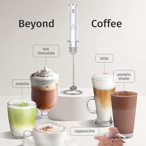 Zulay Kitchen Rechargeable Milk Frother Handheld - Image 3