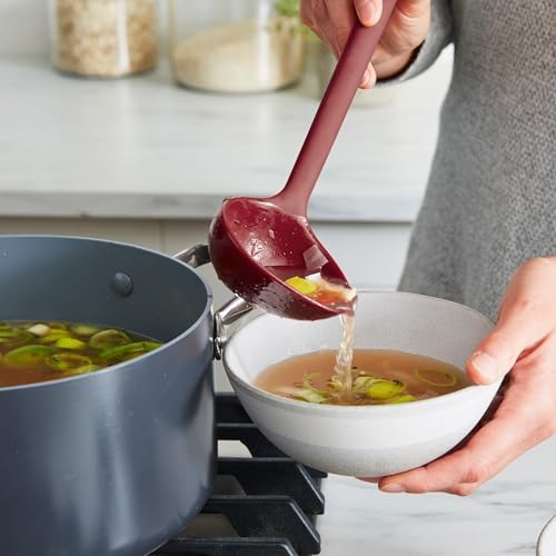 GreenPan Silicone 7 Piece Cooking Utensil Set, Flexible Nonstick Kitchen Tools - Image 3